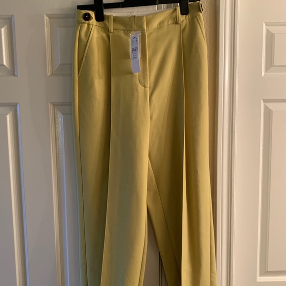 Topshop lime green suit pants NWT - Picture 2 of 3